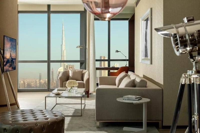 Premiere Suite with Panaromic View @ Paramount Hotel Dubai