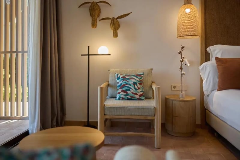 Deluxe King Room with Sea View @ Club Cala San Miguel Hotel  Curio Collection by Hilton