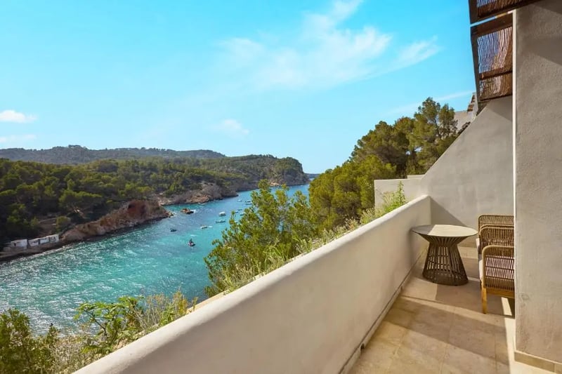 Junior King Suite with Sea View @ Cala San Miguel Hotel  Curio Collection by Hilton