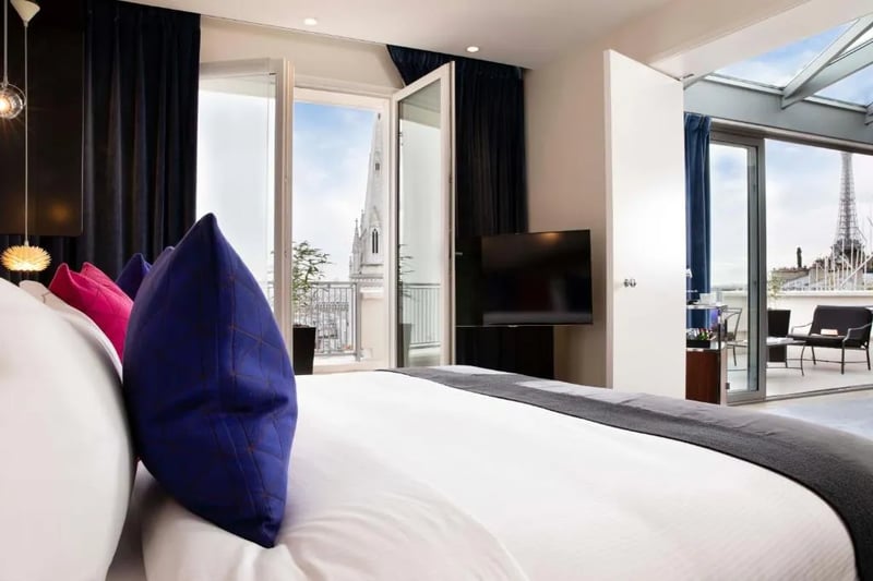 Eiffel Terrace Suite @ H tel De Sers Champs Elys es Paris