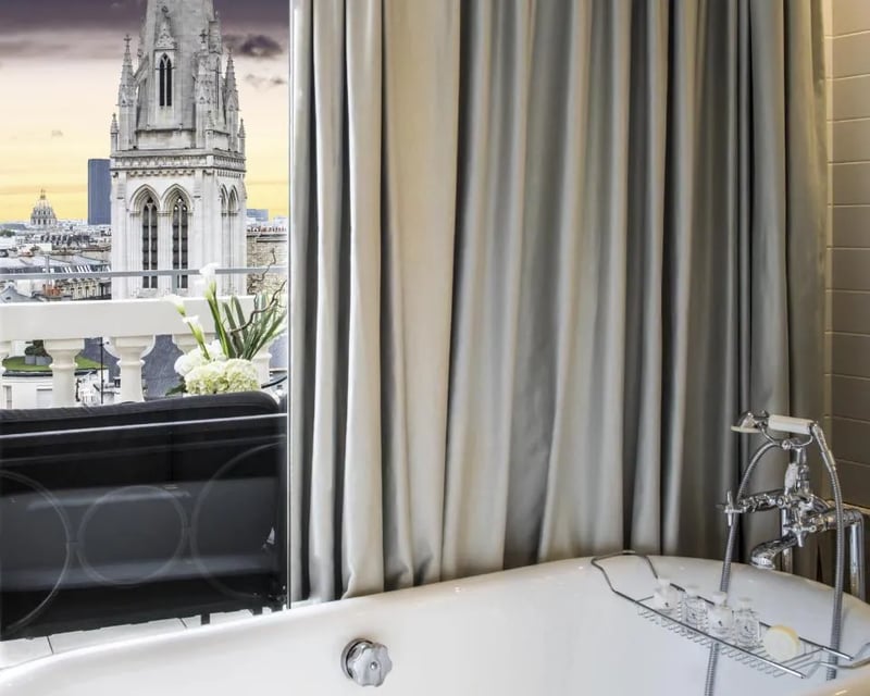 Eiffel Terrace Suite @ H tel De Sers Champs Elys es Paris