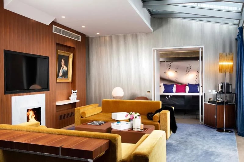 Eiffel Terrace Suite @ H tel De Sers Champs Elys es Paris