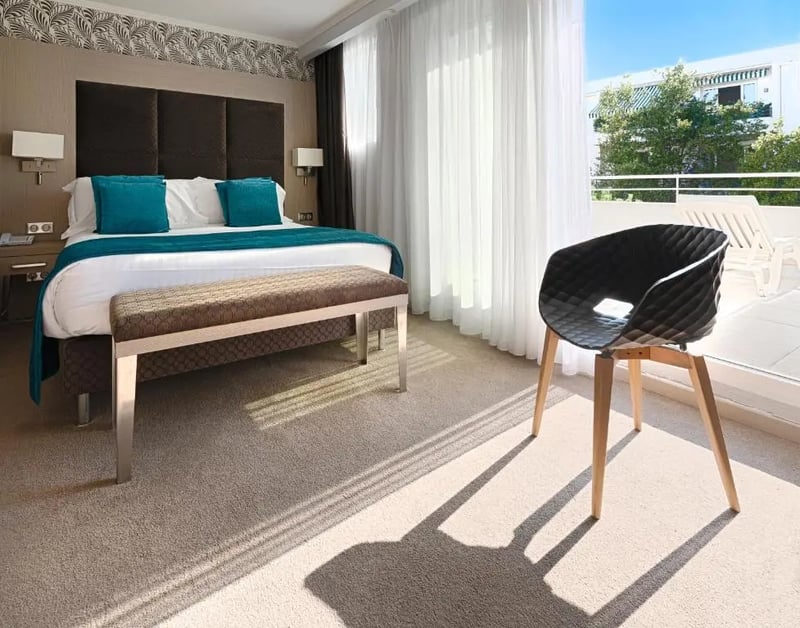 Deluxe Double Room with Balcony or Terrace @ Juliana Hotel Cannes