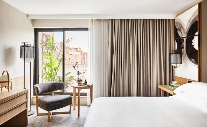 Superior Twin Room @ Nobu Hotel London Portman Square