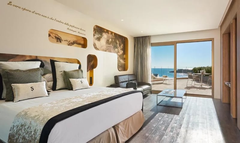 Junior Suite with Sea View @ Pure Salt Port Adriano   Adults Only