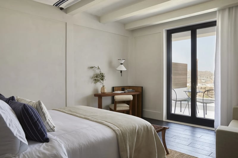 Junior Suite with Sea View and Outdoor Hot Tub @ Anandes Hotel