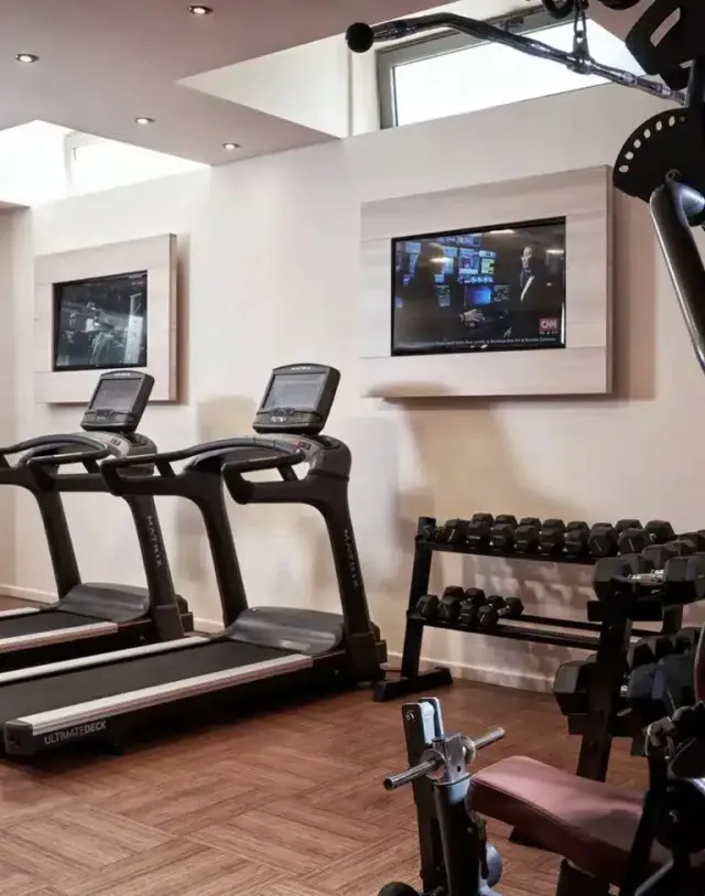 Never skip a workout in the hotel gym