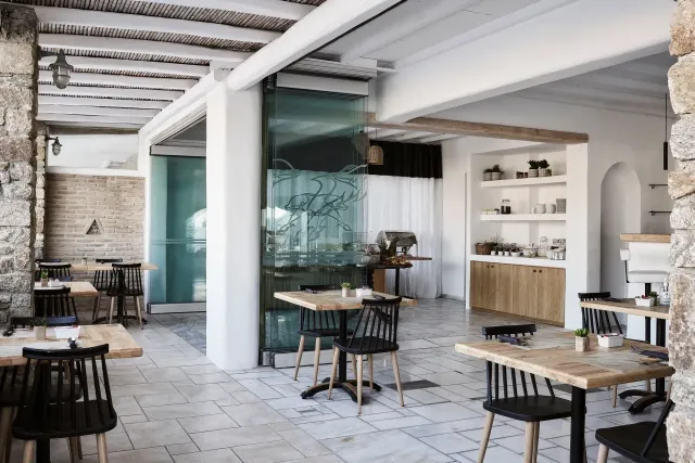 Enjoy local and international dishes