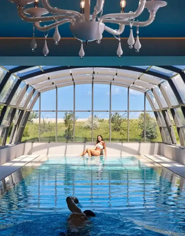 Paired with a soothing ambiance