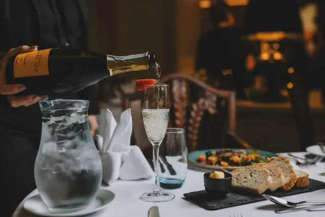 Enjoy a romantic dinner