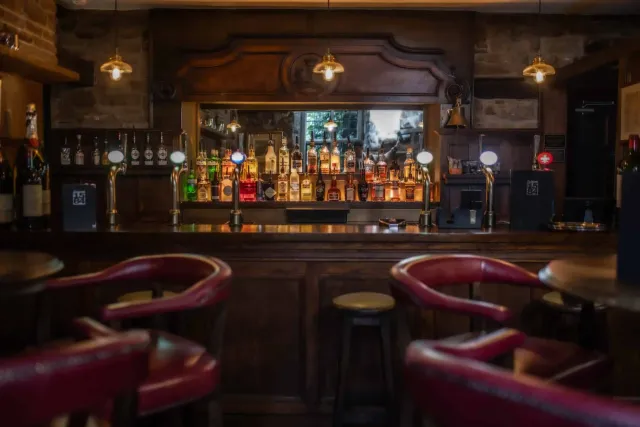 Enjoy a drink at the hotel bar