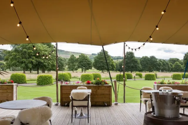 Enjoy a moreish meal outdoors