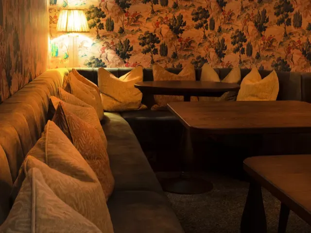 Relax with a classic cocktail or glass of wine