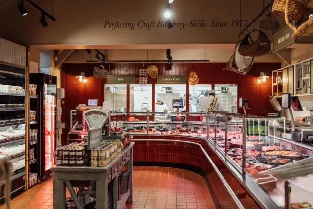 Pop into the shop for fresh  local produce