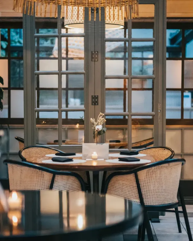 A unique dining experience with tasting menus