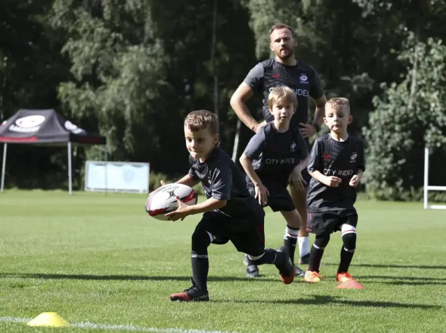 Led by expert coaches   star rugby players