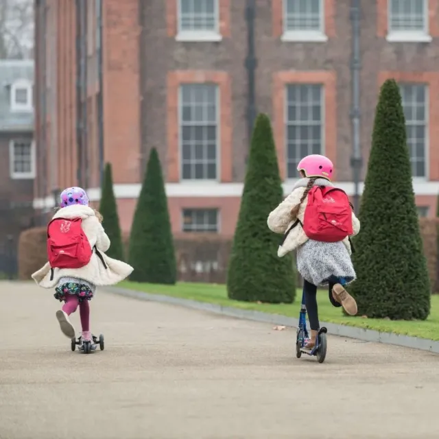 A fun way to explore the gardens nearby