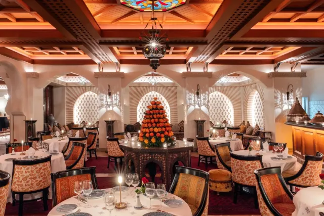 Enjoy signature Moroccan cuisine