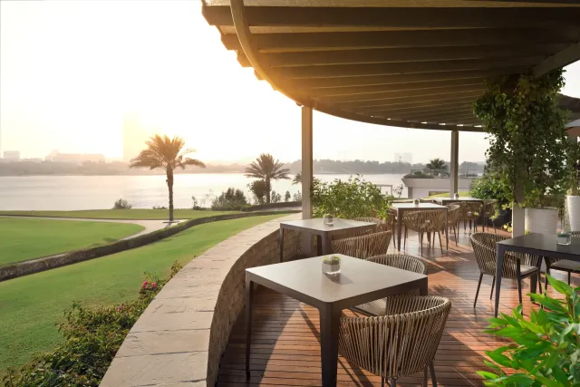 Enjoy an intimate dinner on the terrace