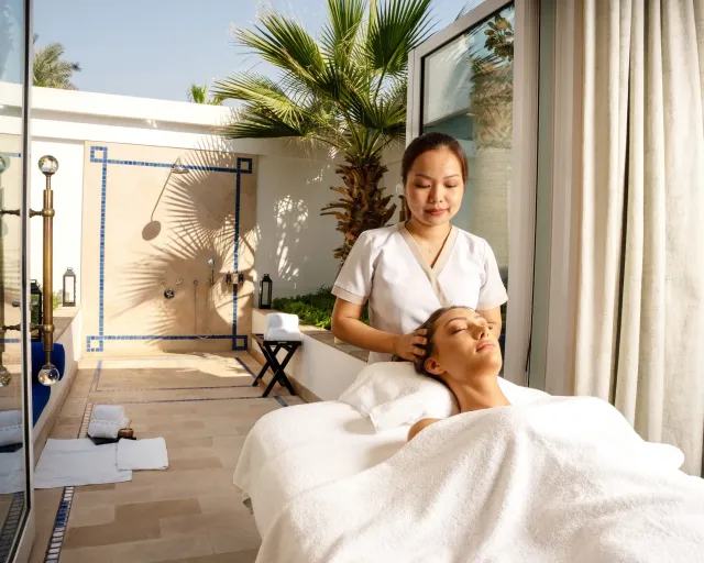 With rejuvenating treatments   facilities