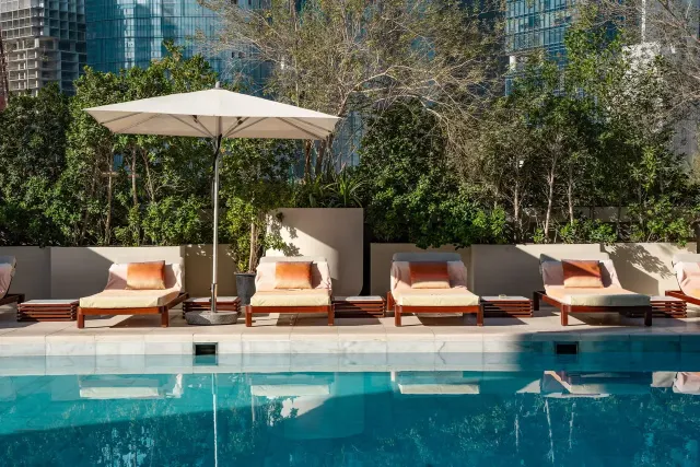 Unwind with breathtaking city views