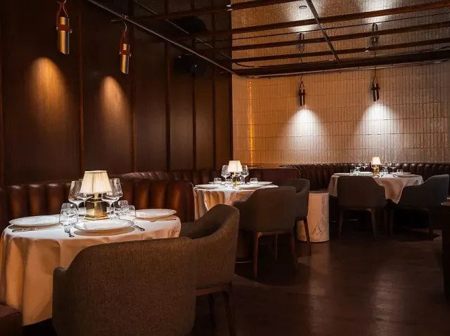 Enjoy a premium steak and fine wine