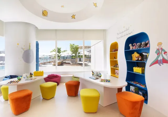 A creative   inspiring space for young guests
