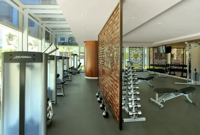Power up your stay at the on site gym