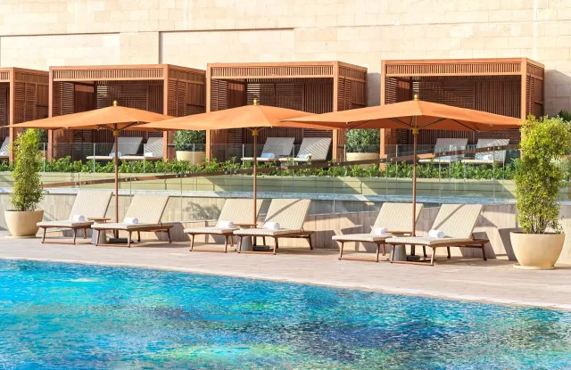 Cool off in style at the pool