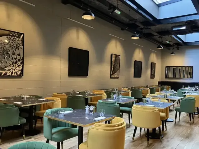 With modern all day dining in a cosy setting