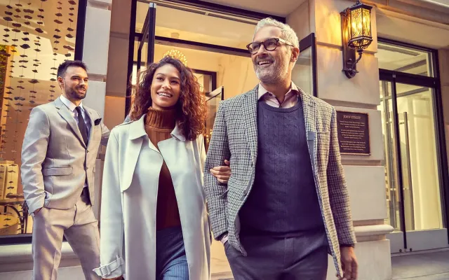 Steps from world class shopping   attractions