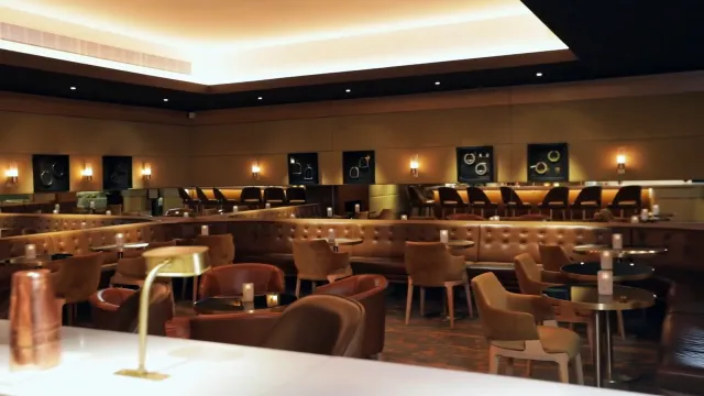 Enjoy evening drinks in an intimate setting