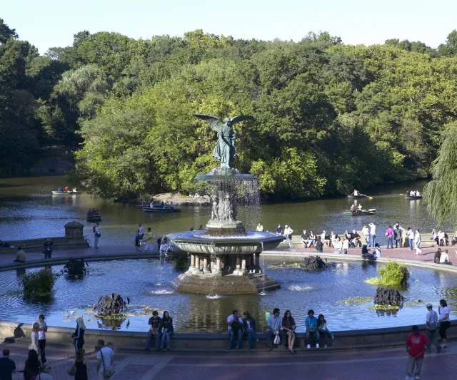 Nearby attractions include Central Park