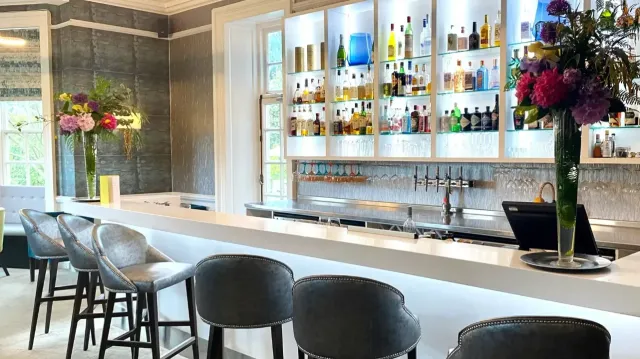 Unwind with a signature cocktail at the bar