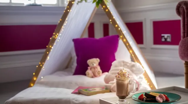 Kids will love these super cute teepees