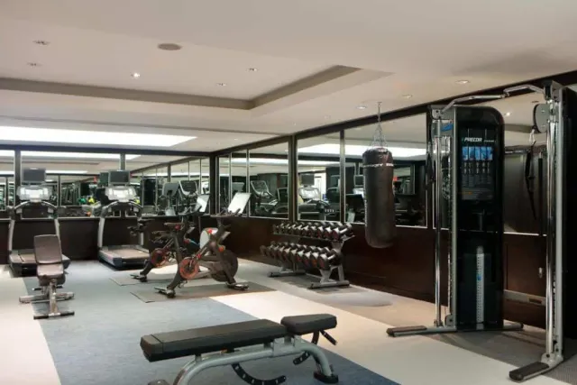 Stay energised at the on site gym
