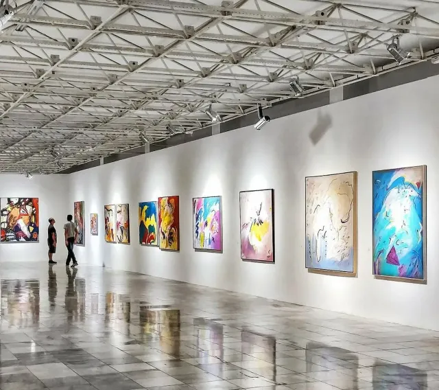 Visit the Whitney Art Museum nearby