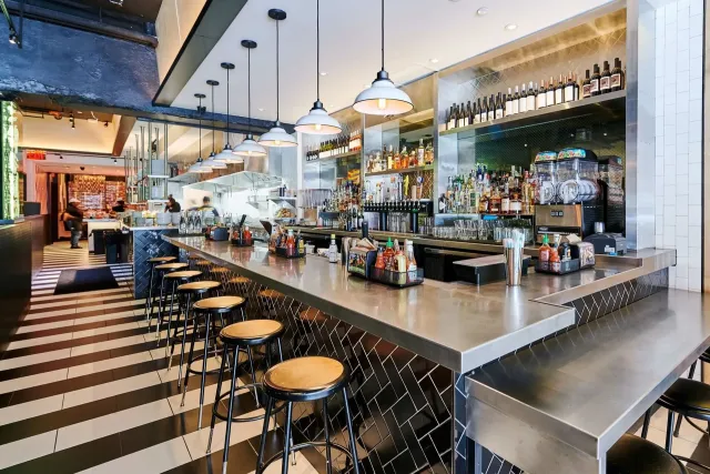 Serving delicious burgers and craft beer