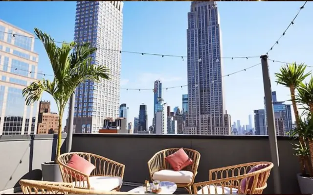 Relax and take in the amazing city views