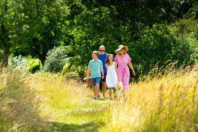 Take a walk around the 93 acre estate