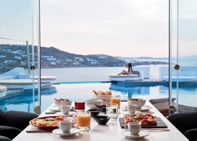 Serving freshly made breakfasts with a view