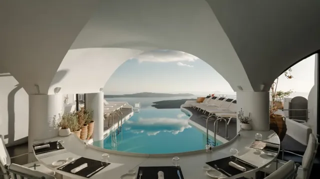 Serving delicious Greek delicacies with flair