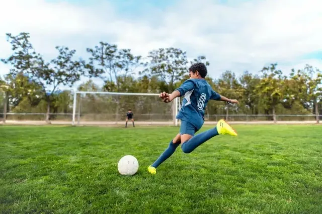 Let the kids hone their football skills