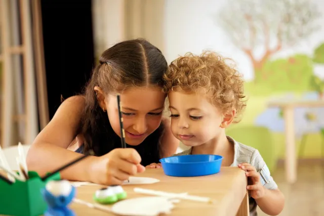 Let your little ones explore and play