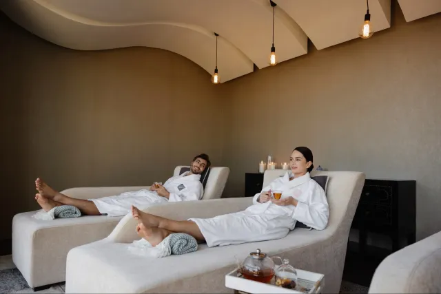 Enjoy a soothing massage or revitalising facial