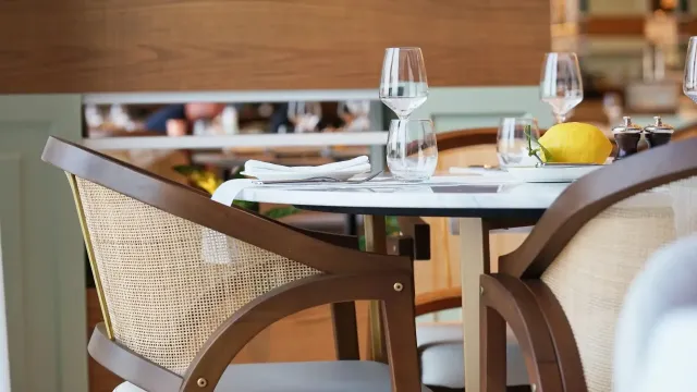 Enjoy Mediterranean dishes   sea views