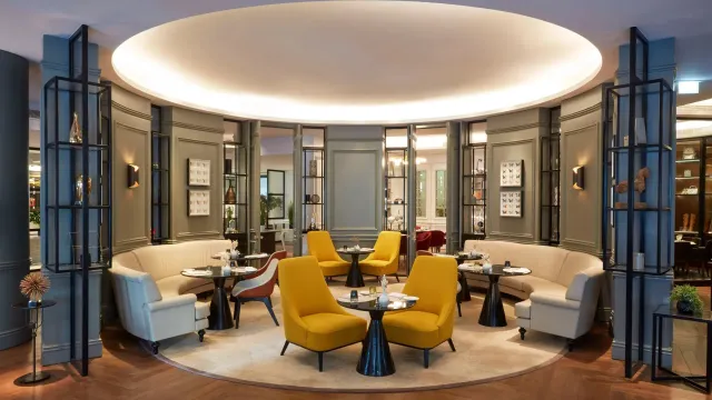 Enjoy a meal in a sophisticated setting