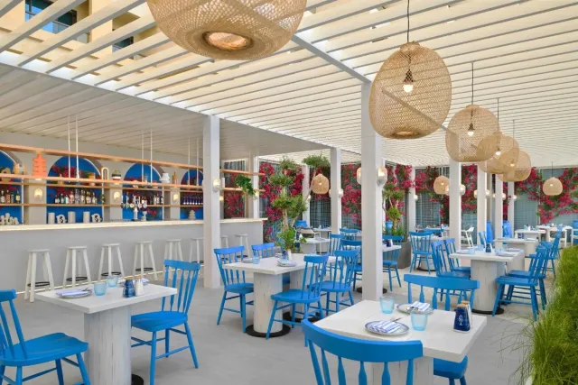 Enjoy authentic Greek cuisine   sea views