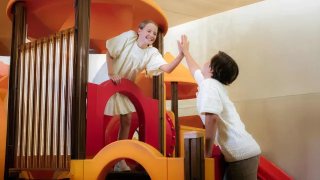 With fun activities for the kids