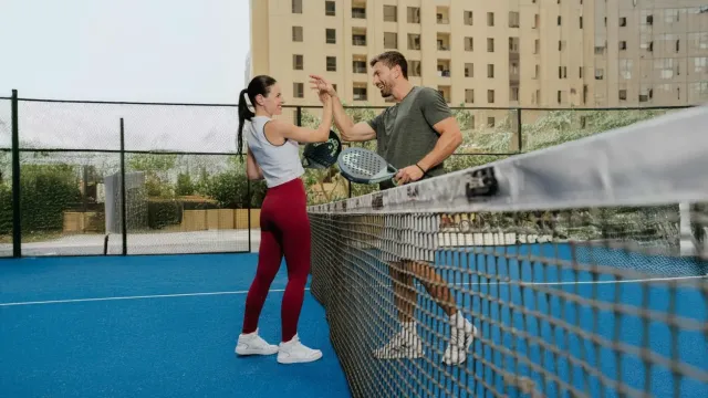 Enjoy a round of padel